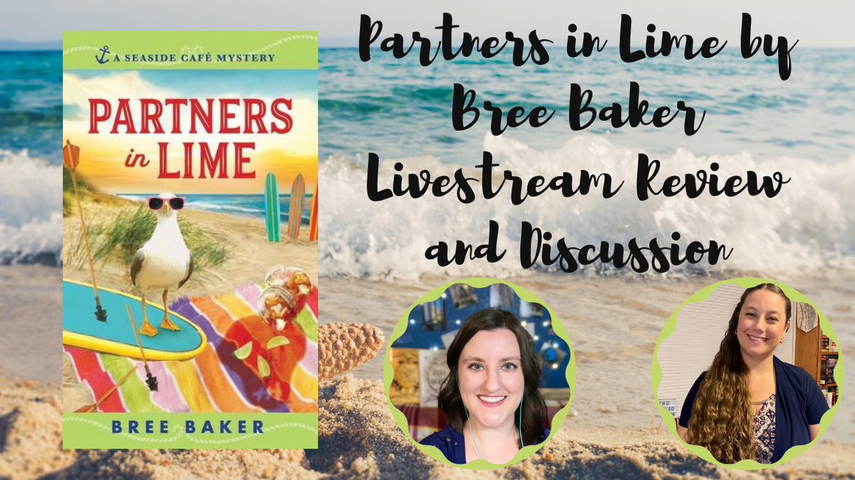 whopickthisbook's tweet photo. Tomorrow #seasidesummer comes to an end tomorrow with our discussion of Partners in Lime, the latest book in the Seaside Cafe Mysteries
09/12 @ 6pm Pacific 9pm Eastern
https://t.co/Xboz1E5Ily
@JulieALindsey @JenJen_4444 @A_Tay1220 @_bookishknitter @aabruzzese7 @Daijahbookworld https://t.co/ftsICNrh24