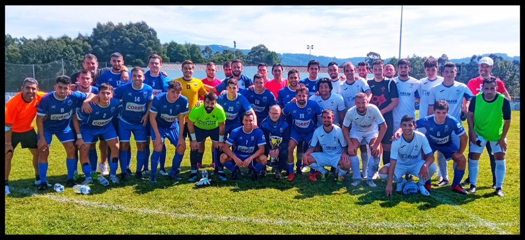PorrinoIndCF's tweet photo. O I Trofeo Juan Maceira "Rubio" queda en #Porriño
Victoria dos nosos ante o @MondarizFC  1-0, gol de Ricky.
Grazas @MondarizFC por participar no Trofeo e moita sorte na nova #tempada https://t.co/lRpv5Rbc9W