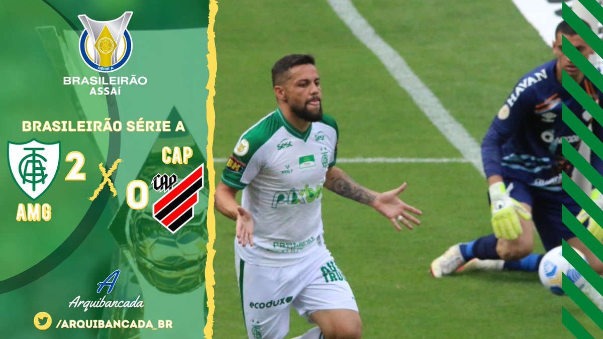 Arquibancada_BR's tweet photo. #SérieB🏆| ¡ATACA EL COELHO!

Gracias a los goles de Felipe Azevedo y Lucas Kal, América-MG venció a Athletico-PR 2x0 y quedó empatado en puntos con Bahia, que está fuera del descenso gracias a la diferencia de gol.

Por otro lado, el Furaçao ya suma 7 partido sin ganar. https://t.co/AxDt6BNhZ5