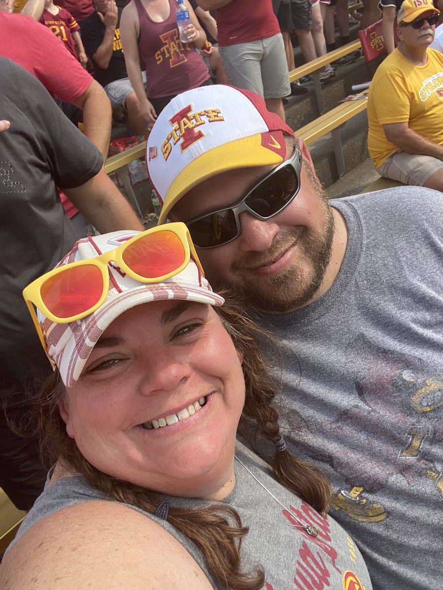 mak4cy's tweet photo. So Proud  to be apart of the #gameofthecentury #cyclones #nation #gostate # cyclones #makethemegatron #cyclonenation https://t.co/151t6NsJb2