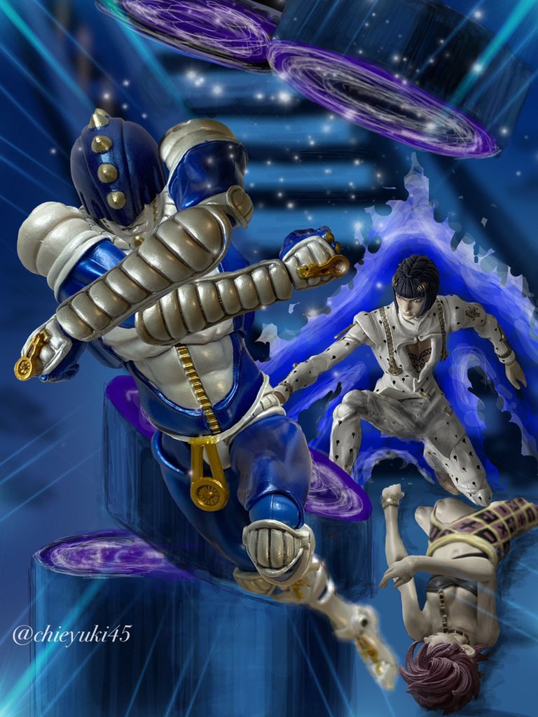 港 よーこ ジョジョの奇妙な冒険 黄金の風 アニメ第話 ボスからの最終司令 より 超像可動で再現させて頂きました ジョジョの奇妙な冒険 超像可動 スタチューレジェンド オモ写 Jjba Jojo T Co Fgweb3qzlu Twitter