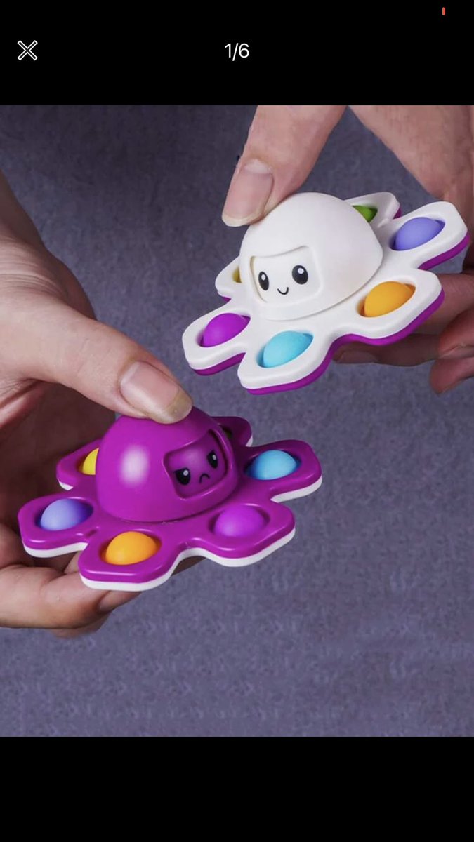 Glutth's tweet photo. mano os caras transcenderam fizeram um fidget spinner de polvo invertido pop it tudo num brinquedo só https://t.co/VkG09Cq5Rv