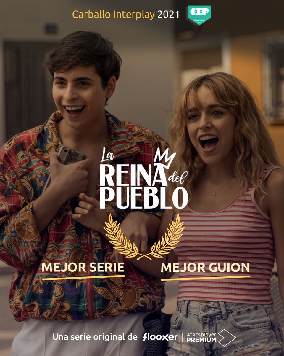 Raúl Navarro (@numero6) on Twitter photo La reina del pueblo ha ganado los premios de mejor guion y mejor serie nacional en el <a href="/InterplayFest/">Carballo Interplay</a> de Carballo. ¡Venga todos a verla en atresplayer.com/flooxer/series… ! La reina del pueblo ha ganado los premios de mejor guion y mejor serie nacional en el <a href="/InterplayFest/">Carballo Interplay</a> de Carballo. ¡Venga todos a verla en atresplayer.com/flooxer/series… !