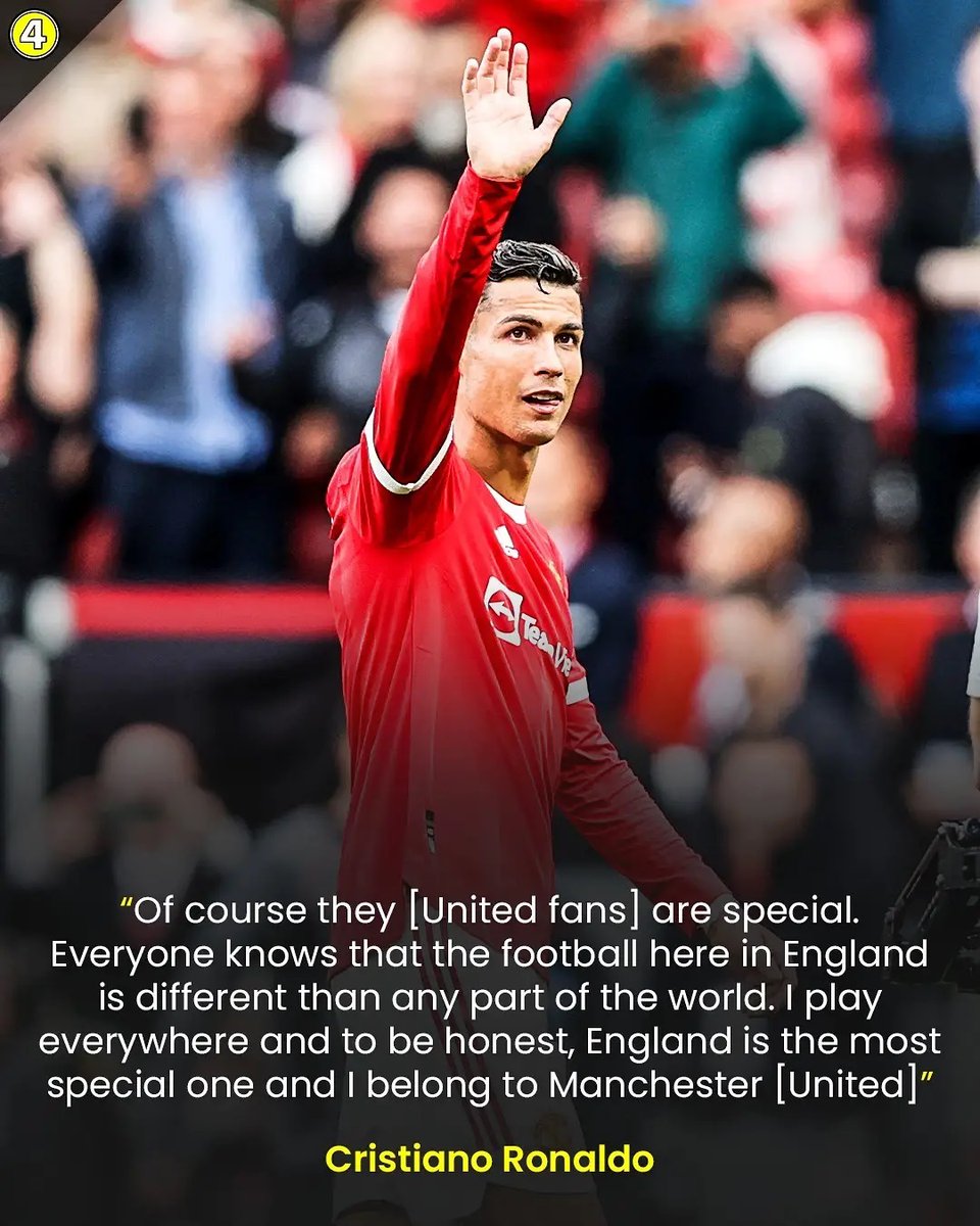 433's tweet photo. 💬 @Cristiano wants it all at Manchester United 💪 https://t.co/tfgSiRdK9D