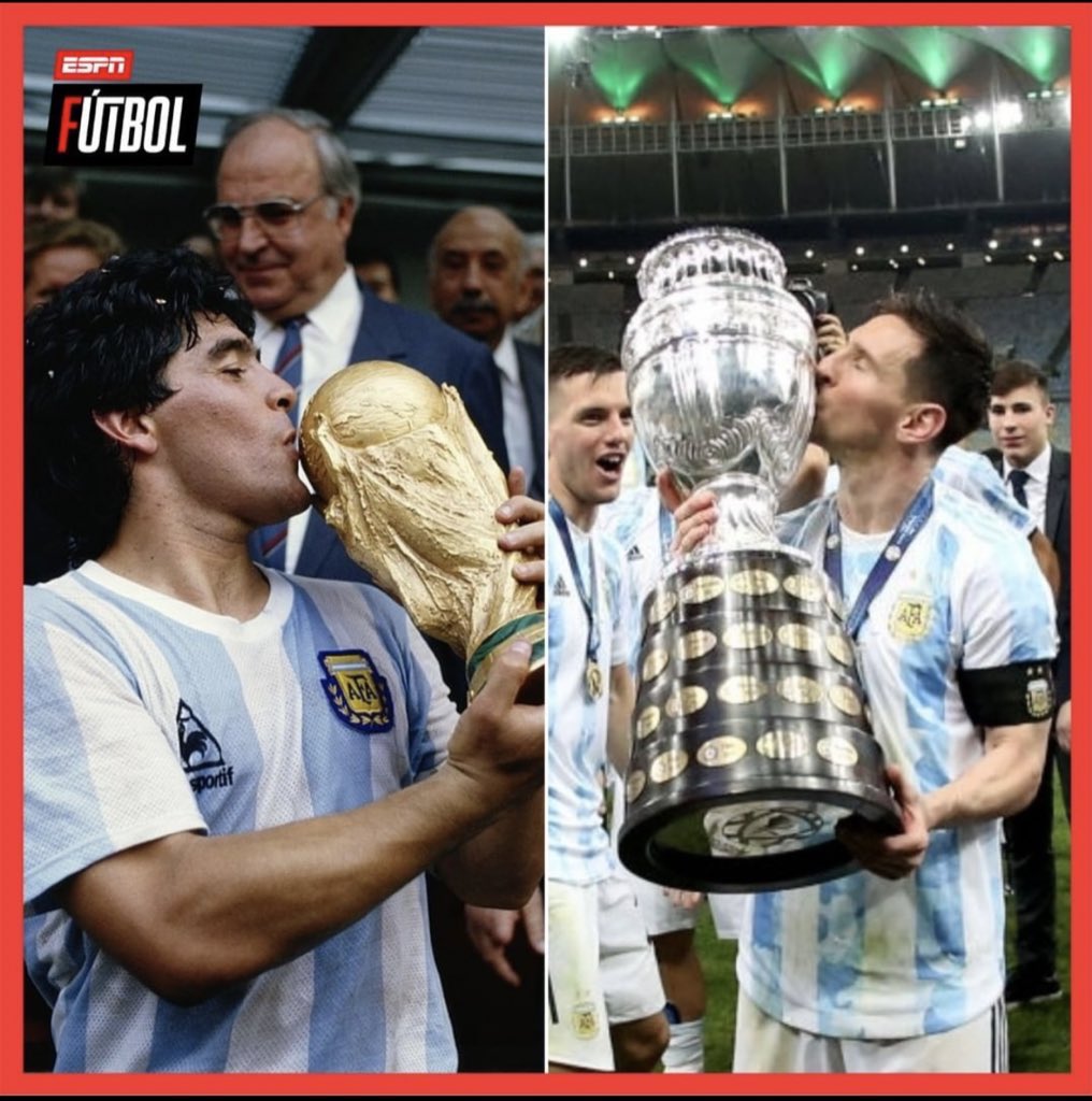 ARG4ARB's tweet photo. ESPN ARG | يوم معلم سعيد لأعظم اثنين في هذه الرياضة ، شكرًا لكونكم أرجنتينيّان 🔟🇦🇷❤️. https://t.co/r5YRdGCyeF