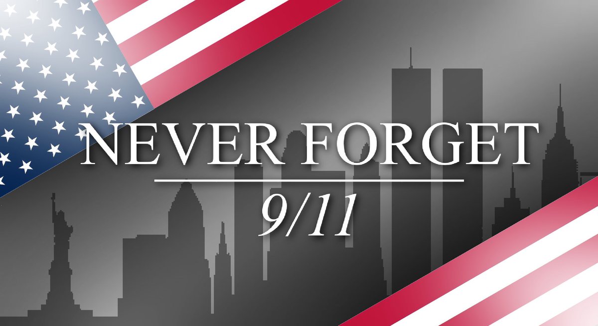 Today, we remember, we mourn and we honor them 🇺🇸 
“Even the smallest act of service, the simplest act of kindness, is a way to honor those we lost, a way to reclaim that spirit of unity that followed 9/11.” -Barack Obama