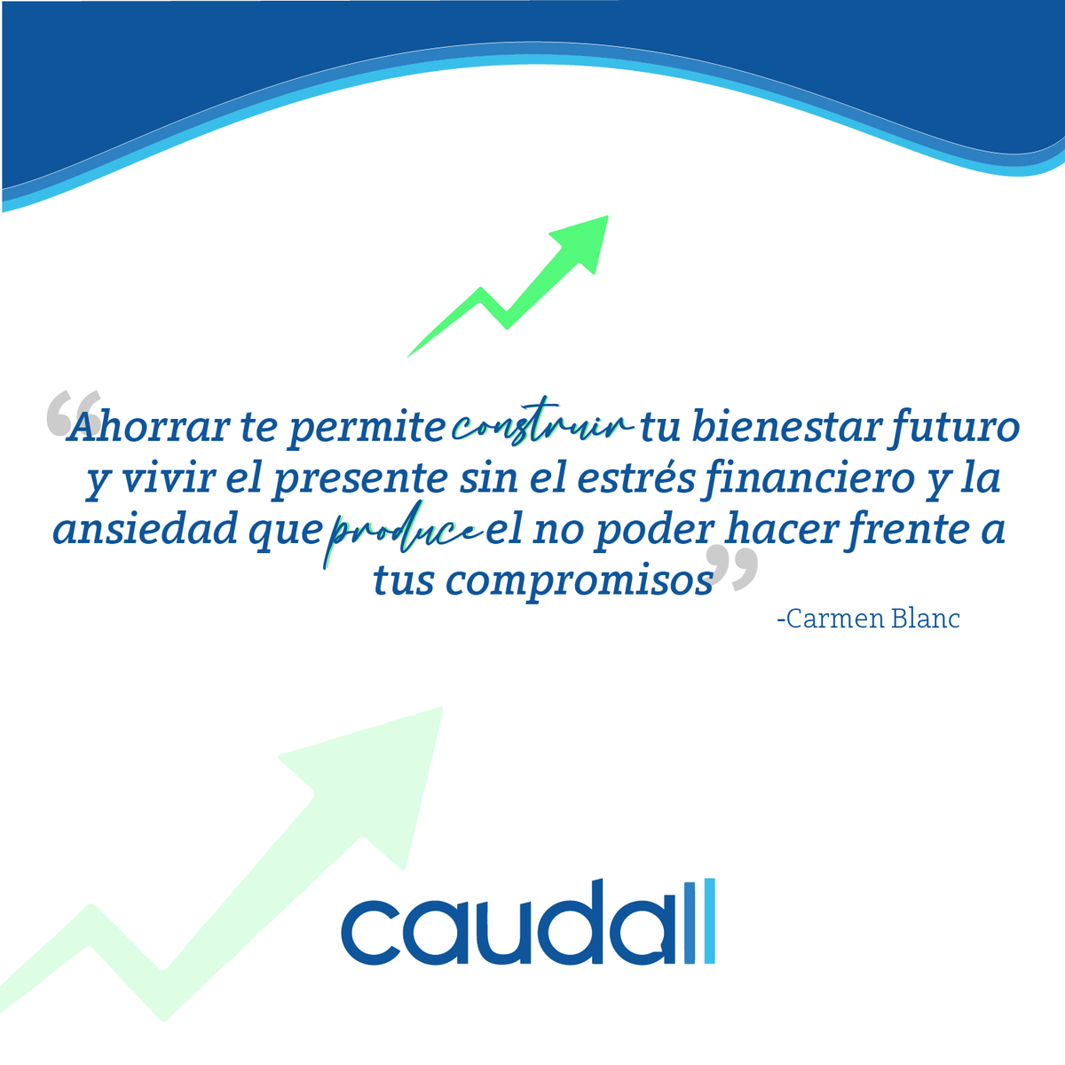 caudallrd's tweet photo. El ahorro es la base de unas finanzas personales saludables y el antídoto perfecto para el estrés financiero. Visítanos en Instagram y Youtube. https://t.co/s0hdNA5rVk