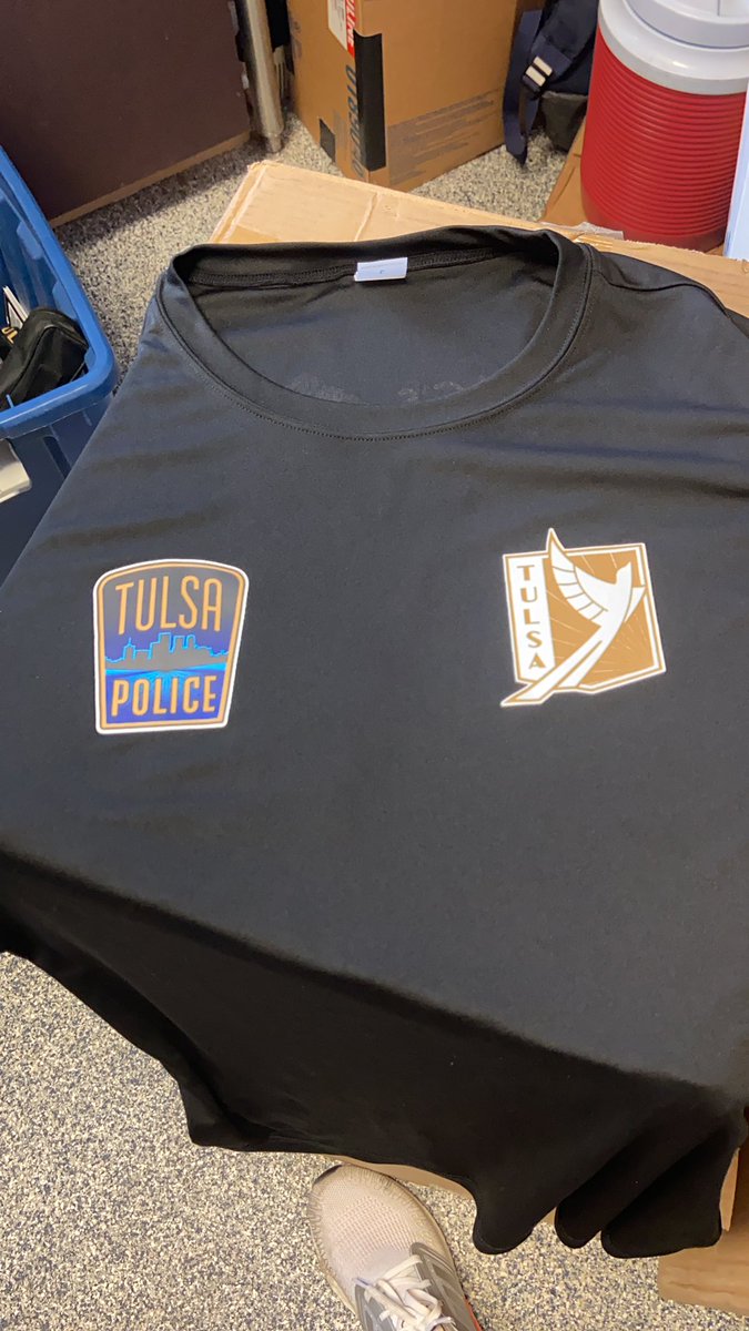 Come on you @TulsaPolice ! Make @FCTulsa proud. #ForTulsa 