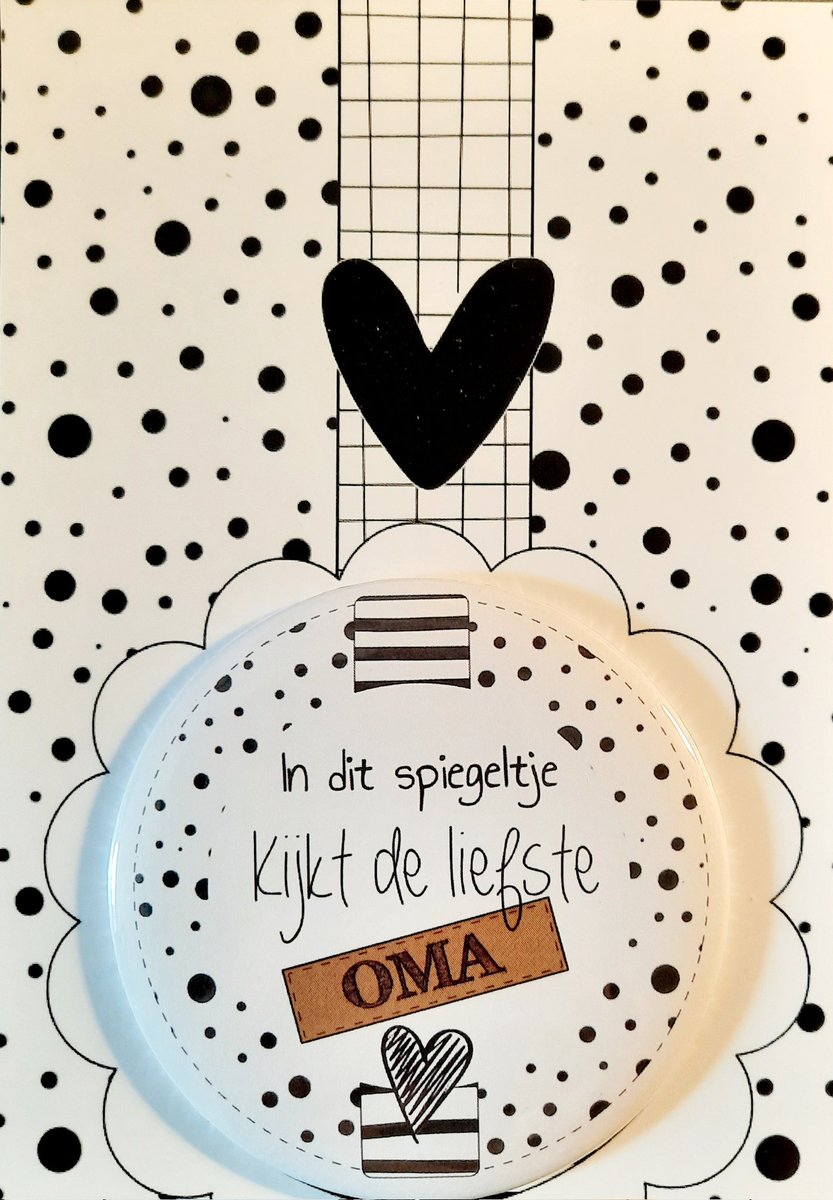 Wie heeft er ook een lieve oma.