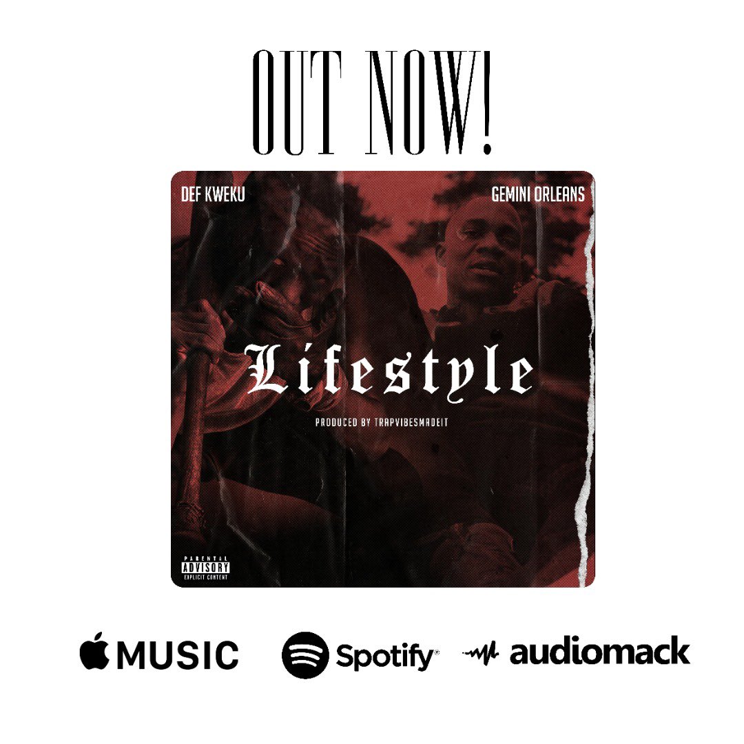 Defkweku's tweet photo. Out now! @DefKweku ft @gemini_orleans_ - Lifestyle prod by @trapvibezmadeit 

 *APPLE MUSIC* https://t.co/jKJs0lOEUt…

*SPOTIFY*
https://t.co/bAX6WYZOOA… https://t.co/Tplqwe0FPs