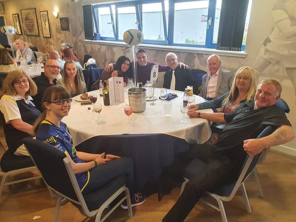 Home game.
Well I wanted as many people as possible to enjoy this experience and gave someone my seat. Its safe to say these people had a fantastic time, especially Harry at a grand age of 86 said he will remember this day for the rest of his life. <a href="/HHOrfordPH/">Helping Hands Orford, Poplars and Hulme</a>