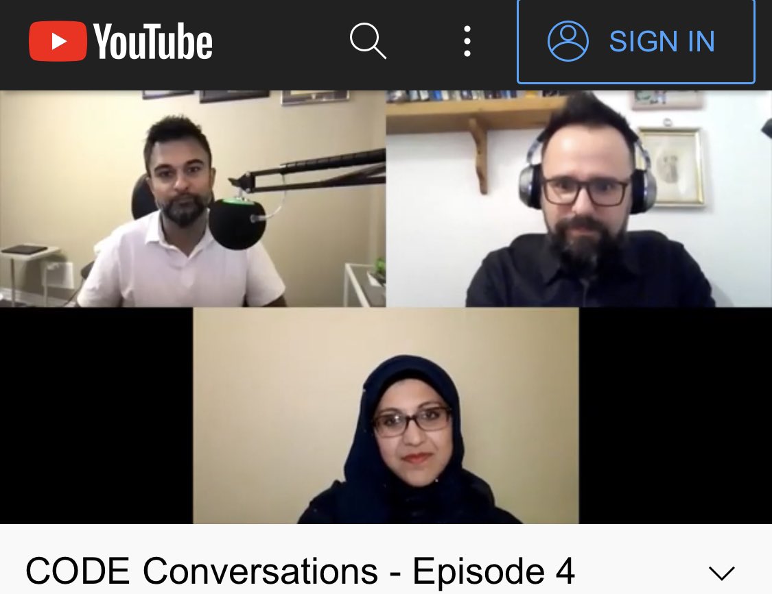 dramadancecode's tweet photo. Check out episode 4 of CODE conversations on our YouTube channel: Addressing Islamophobia in the Drama and Dance Classroom #codeconversations #equity #socialjustice #educhat #dramateacher #danceteacher #artseducation https://t.co/wozGKOud9c https://t.co/6SHZLSsKEr