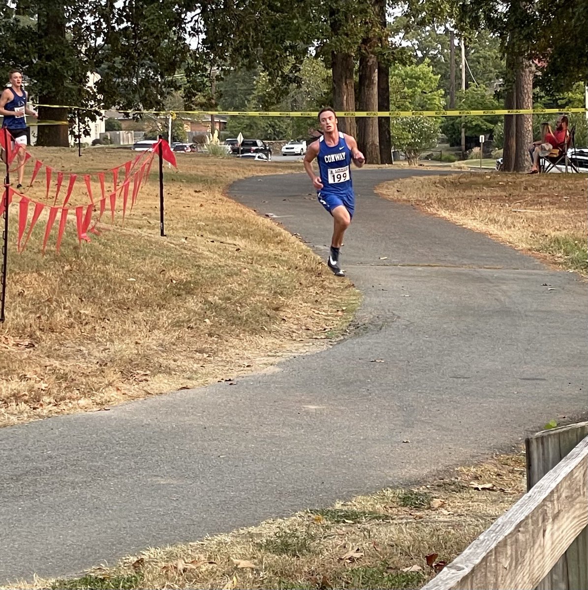 Conway Cross Country Sr. Boys finished 3rd as a team with Max Henry leading the Cats with and individual 3rd place finish. <a href="/ConwayAthletics/">Conway Wampus Cats</a>