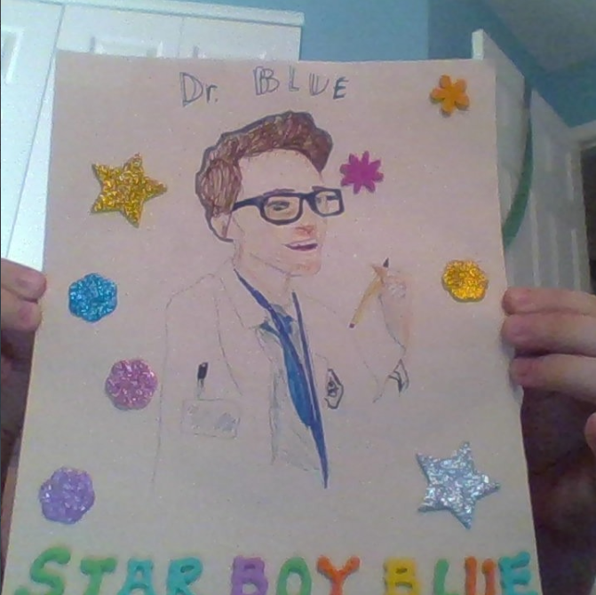 TransArtist's tweet photo. @StarBoyBlue2 I actually made this drawing of https://t.co/sI7VPXPI41 awhile back, I hope you like it, also Happy Birthday 🥳🎉 https://t.co/KHHIFKTvIR