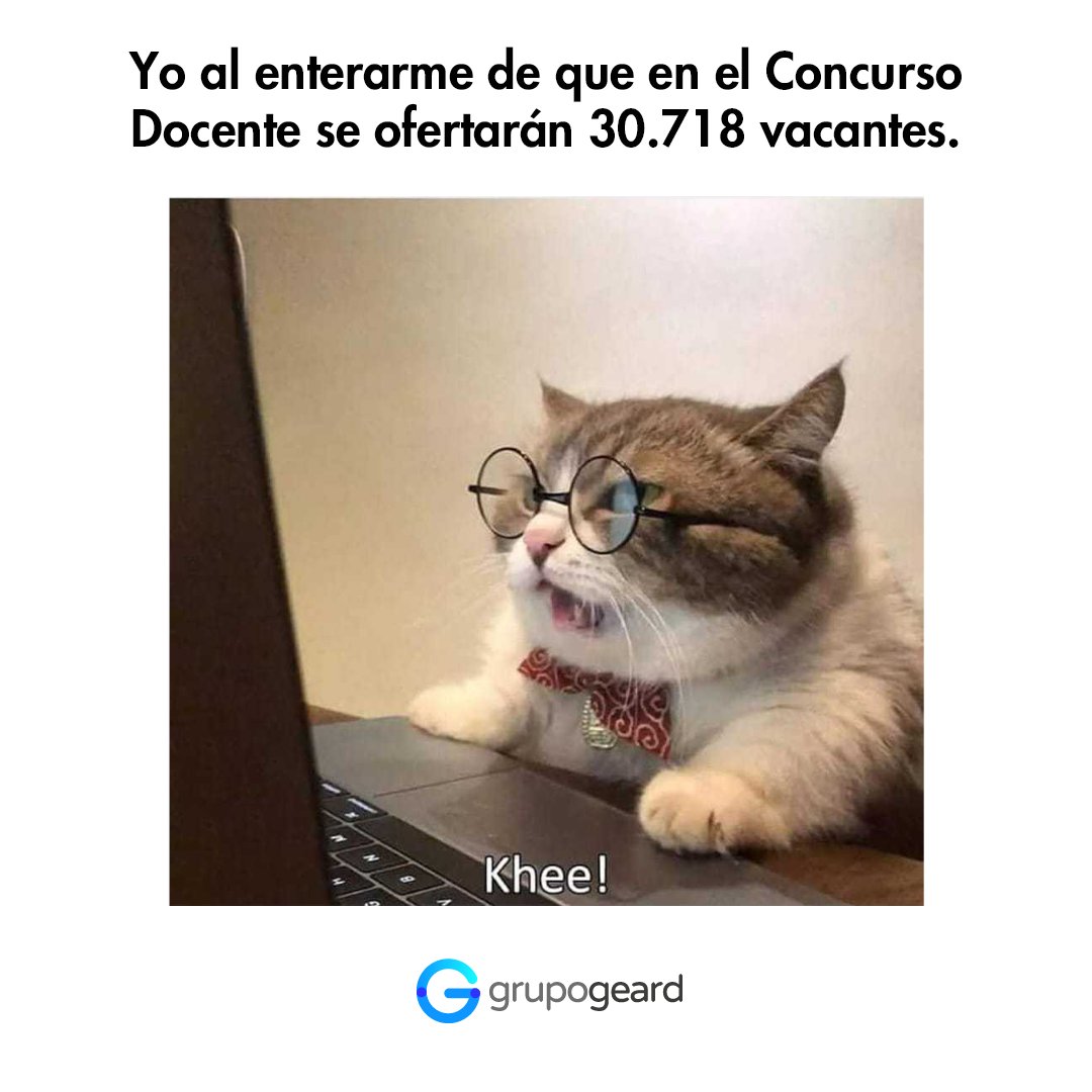 grupogeard's tweet photo. ¡Así es! 🙀 La #CNSC en su último reporte sobre las próximas convocatorias compartió este dato. 📈🔍 ¿Te interesa esta convocatoria? Continúa pendiente porque muy pronto nos sorprenderá la noticia de su inicio. 👀🥳 #grupogeard #yoamoserprofe #convocatoriacnsc https://t.co/YFCiQPH6Q9