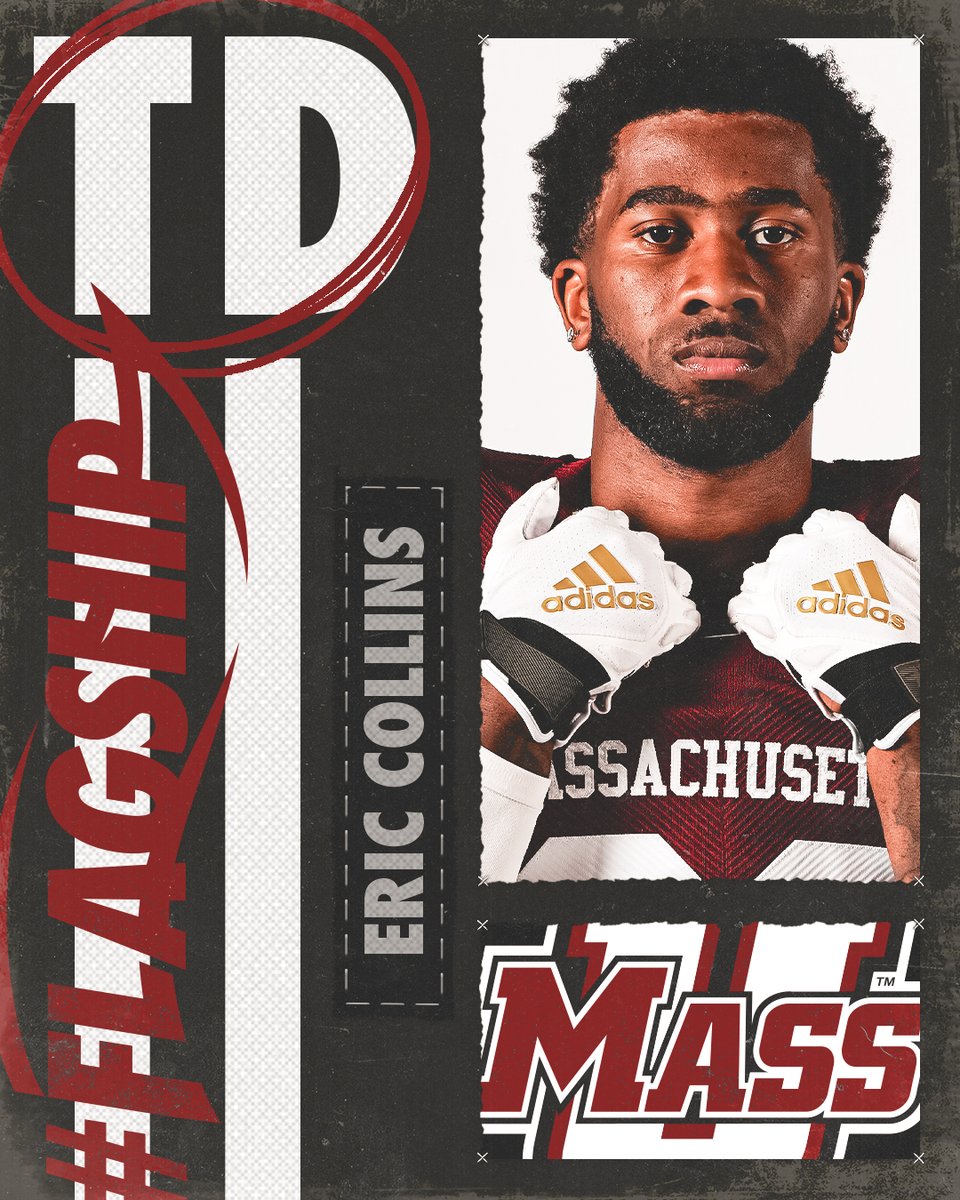 UMassFootball's tweet photo. WHAT A CATCH! On 4th and 5 from the 15, Collins goes up and steals it for the score!

BC leads, 35-21 with 1:56 left in the third.

#Flagship🚩 https://t.co/7kj1Lp54j8