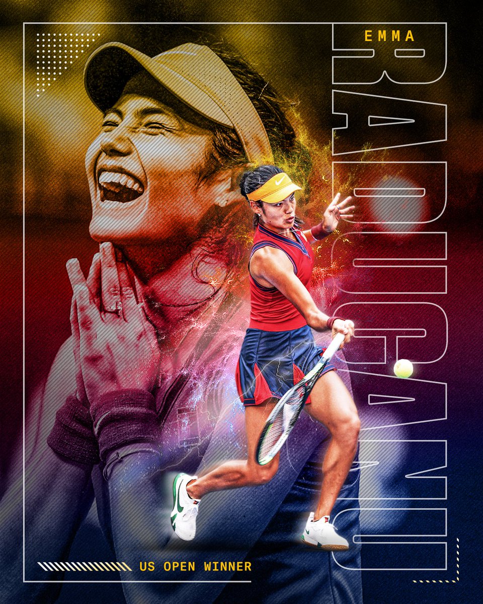 UNBELIEVABLE 👏 

18-year-old Emma Raducanu puts a bow on her incredible run and wins the #USOpen