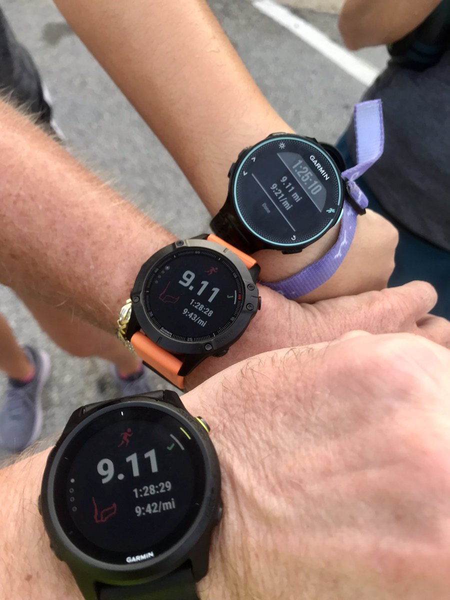 9.11 Miles this morning for 9/11
