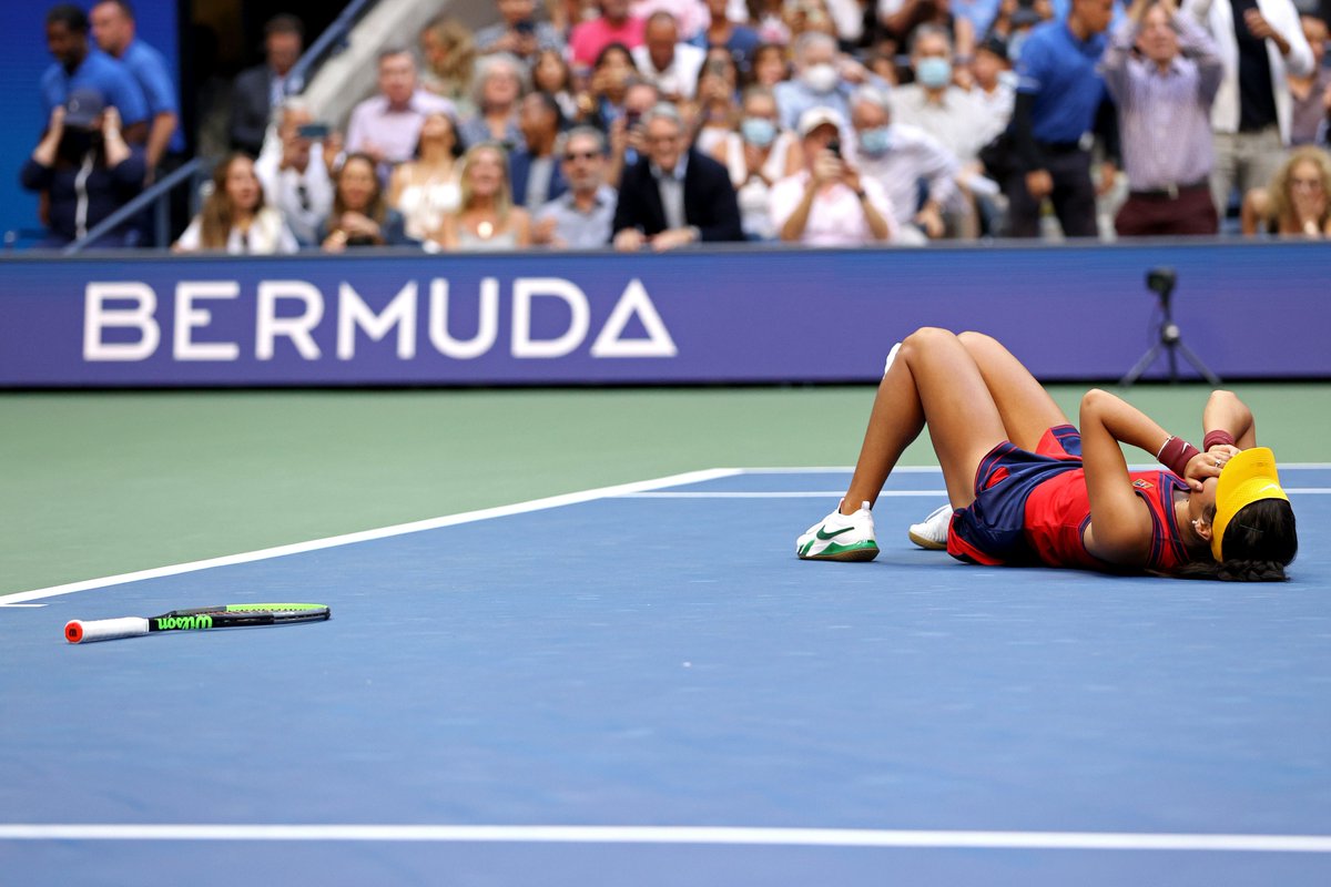 usopen's tweet image. Surreal