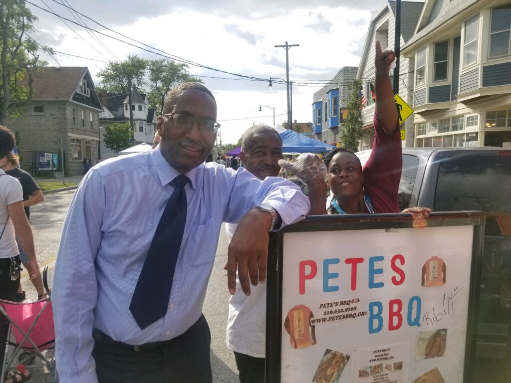 zachreed12's tweet photo. It is never a dull moment when I’m around. Great music and positive energy here at the Waterloo Arts Festival in the Collinwood neighborhood. #ZackforCle https://t.co/YNw4VU7FyT