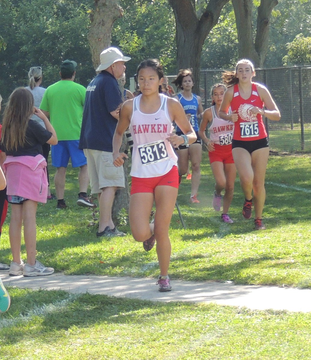 Hawken_XC's tweet photo. Hawks finish 6th @TiffinTornadoes XC Carnival! PR's by S. Boyd '24 and D. Liao '25! B. Collins '25 finished 3rd and E. Padley '24 finisded 14th. Nicely done! @HawkenAthletics https://t.co/8tTka3pRBm