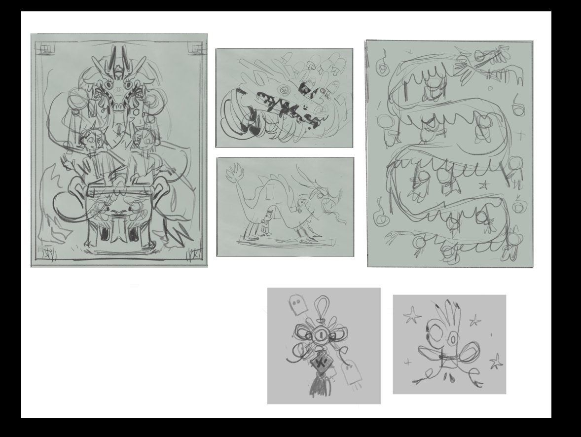 Messy Roughs 