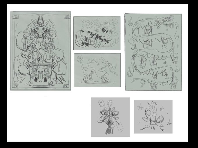 Messy Roughs 