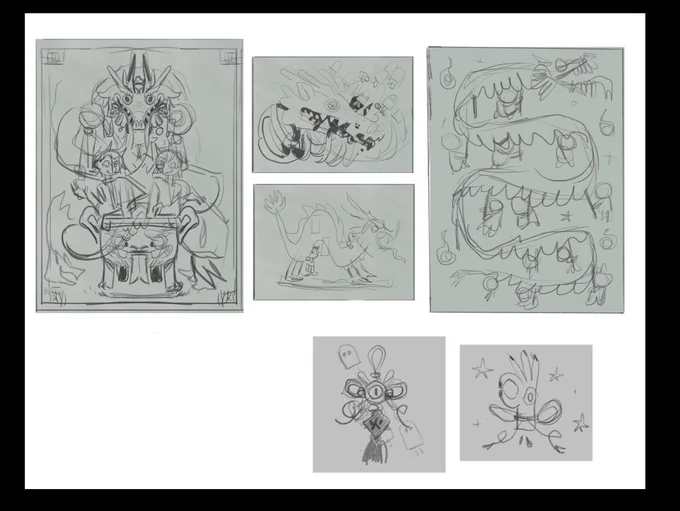 Messy Roughs 