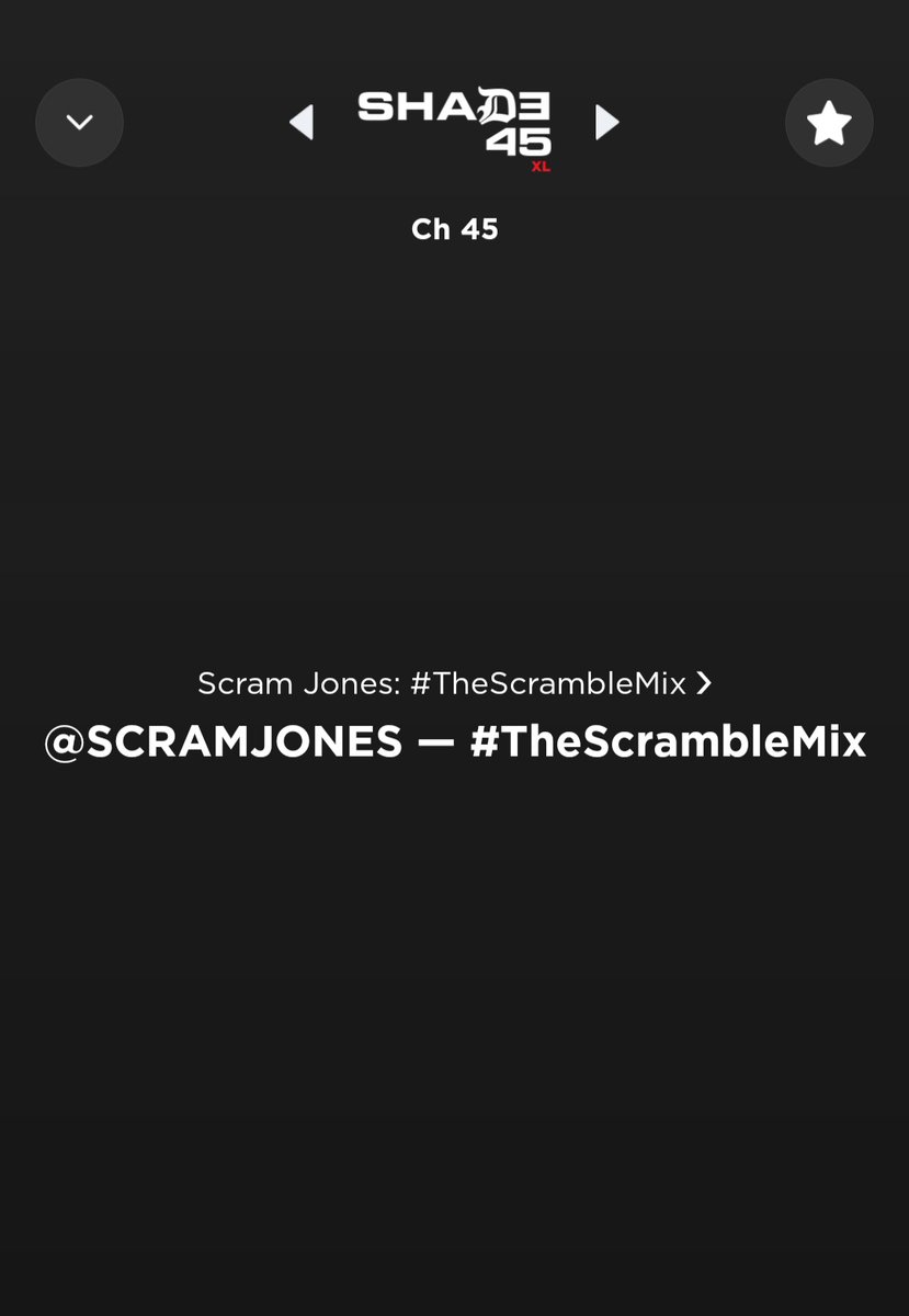 Indeeyoo's tweet image. It&apos;s #thescramblemix with @SCRAMJONES on @Shade45 with the @BustaRhymes mix!!!! #scramjones  #bustabus #shade45