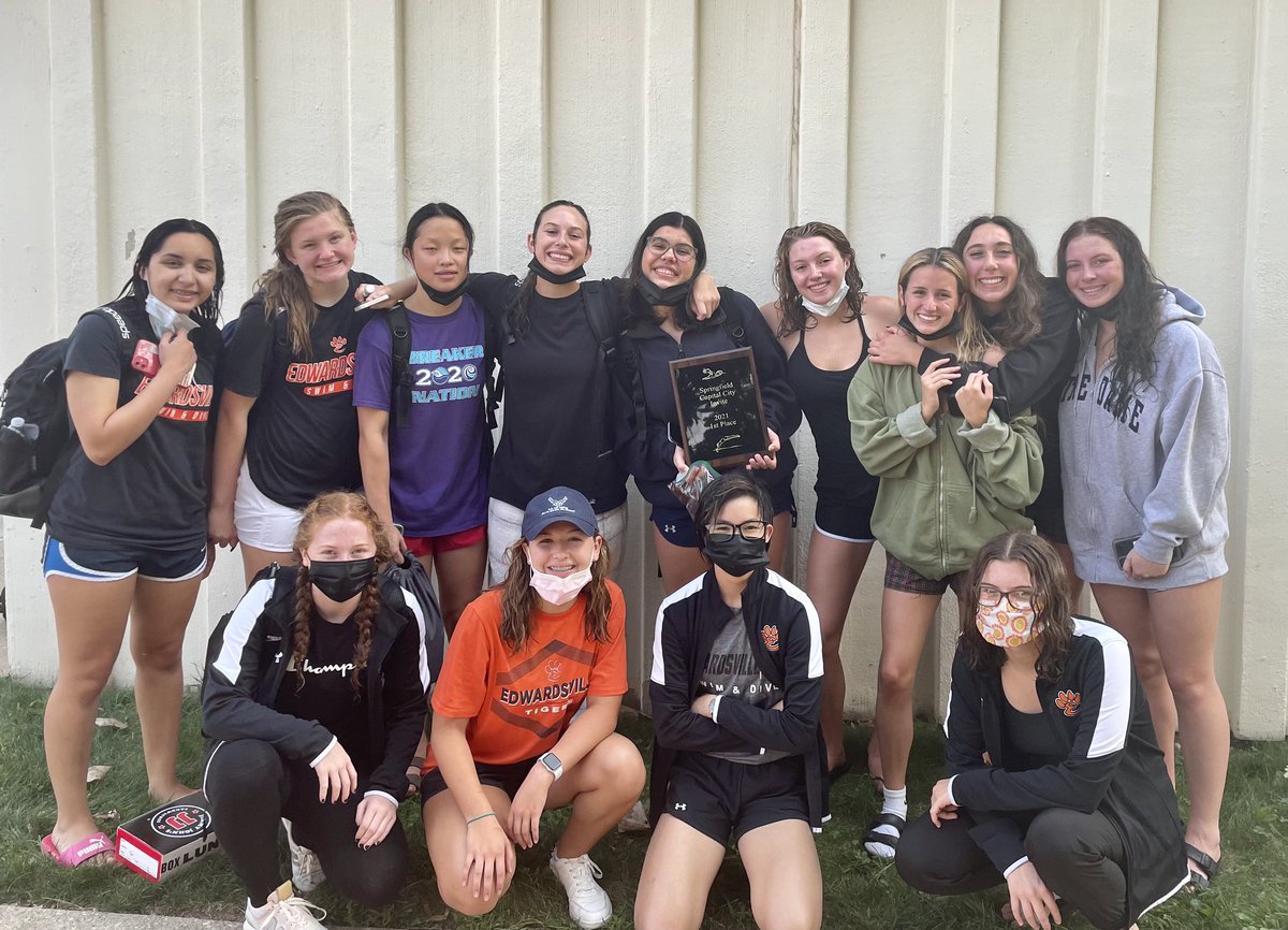 EHS Girls Swim takes the top spot at the 2021 Capital City Invite Varsity Division with 280 points!!! #ehsswimanddive #cantstopwontstop