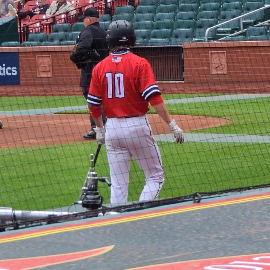 Connor_Bain10's tweet photo. I’m excited to announce my commitment to Drury University to further my academic and athletic career. I wanted to thank my parents, coaches, and teammates who have helped me along the way. Go Panthers! @TriadBaseball @DruryBaseball @SamWeber_4 @CoachNasby https://t.co/RY1MExH1So