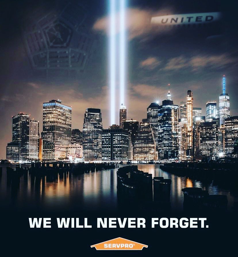 We will never forget! #9/11 #RememberingOurLoss #ServproCares