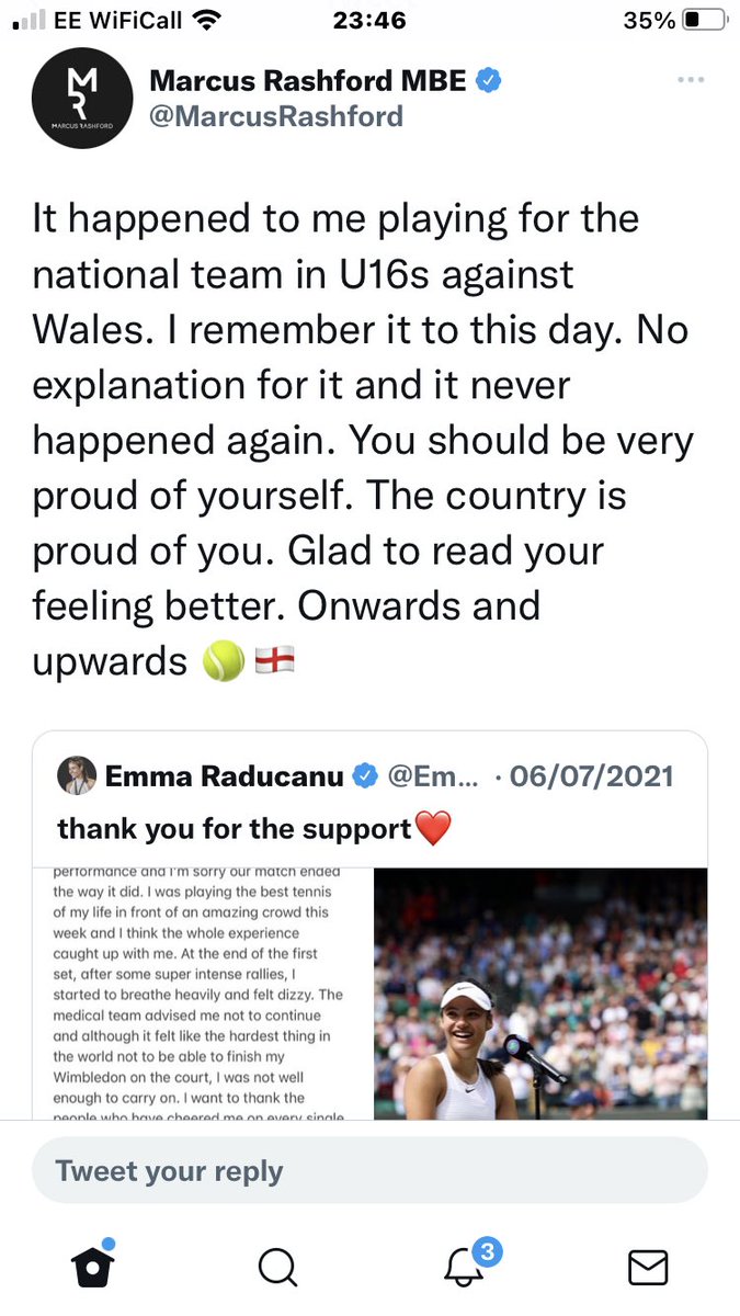 <a href="/LewisWiltshire/">Lewis Wiltshire</a> @JoshBerryComedy Life Lesson: Be more Marcus Rashford, less P. Morgan