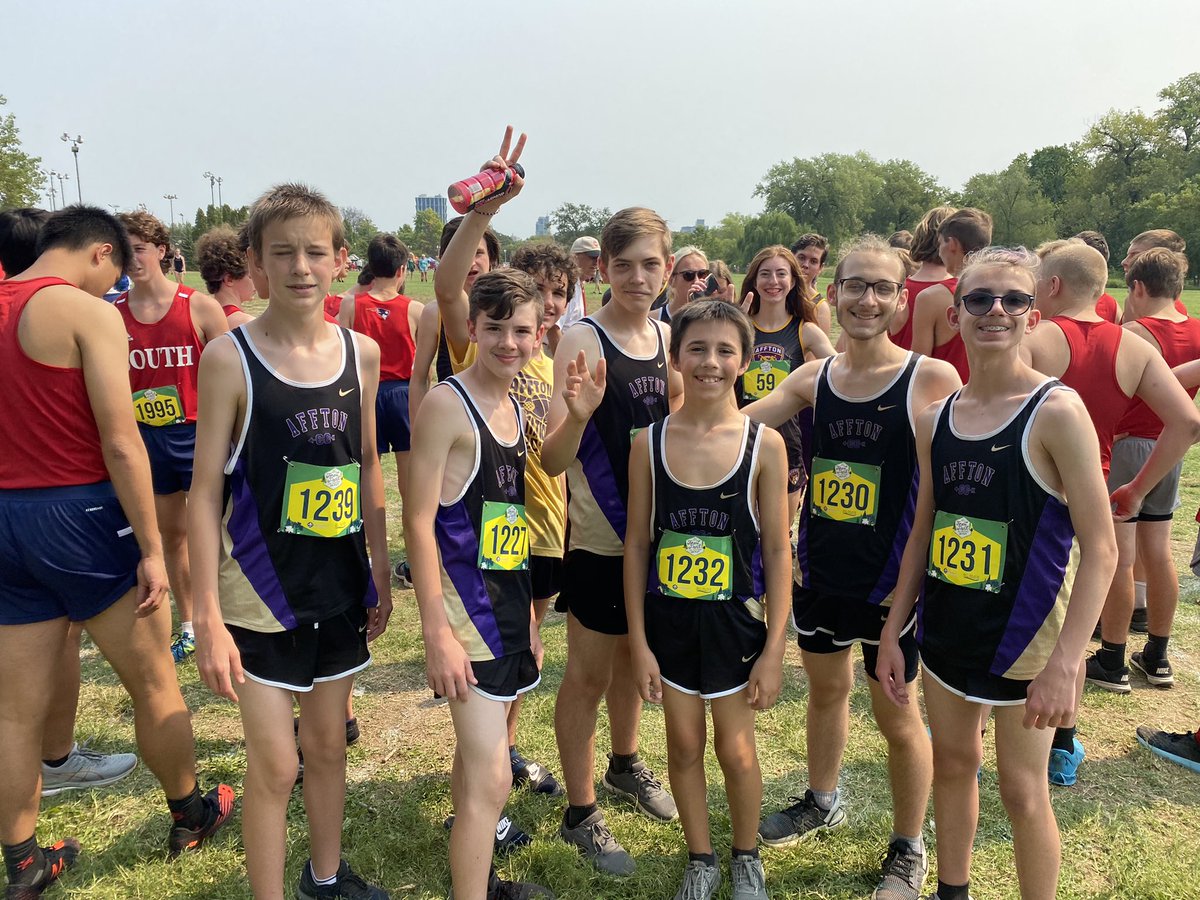 mrwalkerahs's tweet photo. @AFFTONATHLETICS Affton XC had a great day at the Forest Park XC festival! Many new runners aced their first 5k! AHS has a great, positive group of runners this year! #afftonxc #afftonstrong https://t.co/lqVdiBcPgg