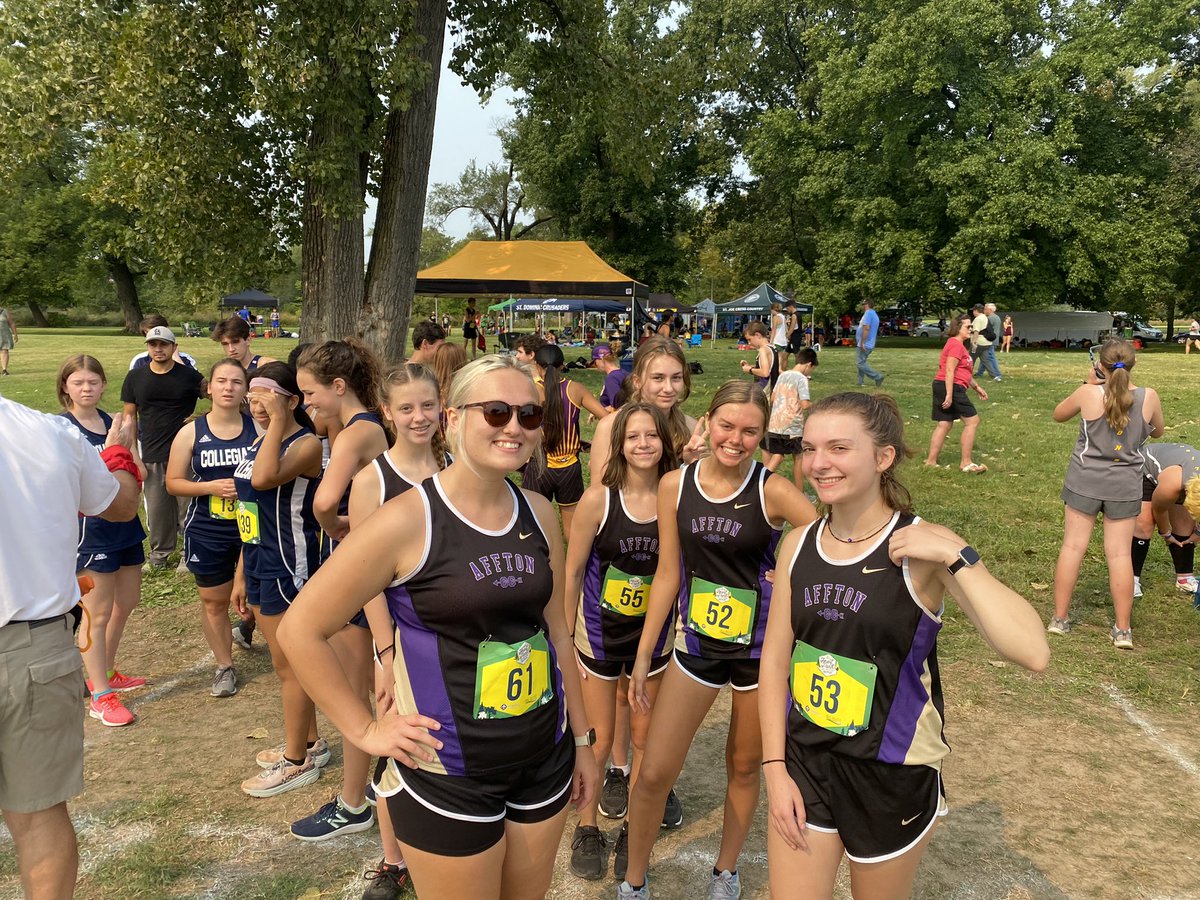 mrwalkerahs's tweet photo. @AFFTONATHLETICS Affton XC had a great day at the Forest Park XC festival! Many new runners aced their first 5k! AHS has a great, positive group of runners this year! #afftonxc #afftonstrong https://t.co/lqVdiBcPgg