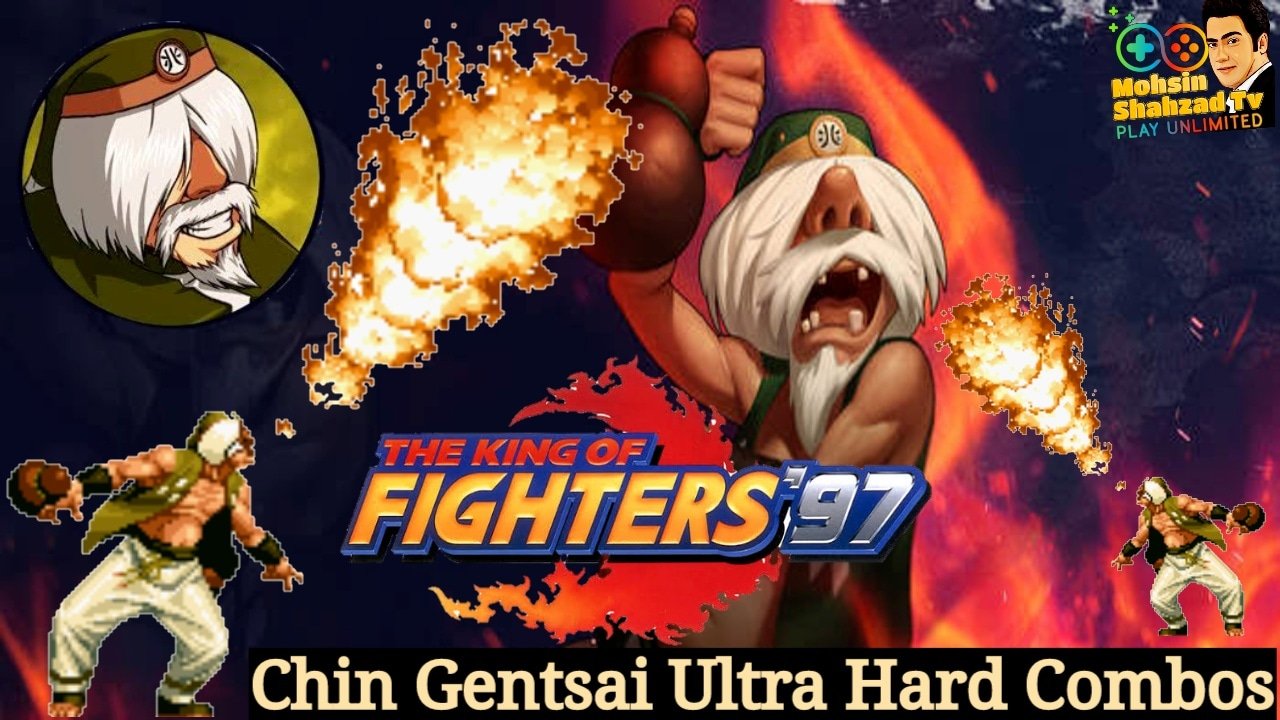 X 上的 Mohsin Shahzad：「KOF 97 Chin Gentsai Ultra Hard Combos - 钦根斋 超硬连击 拳皇97  👇  #KOF #kof97 #kofcombos #TheKingofFighters  #mohsinshahzadtv #kofultrahardcombo #kofbestrounds #COMBOS #fighter #neogeo  #FIGHTCADE #YZKOF