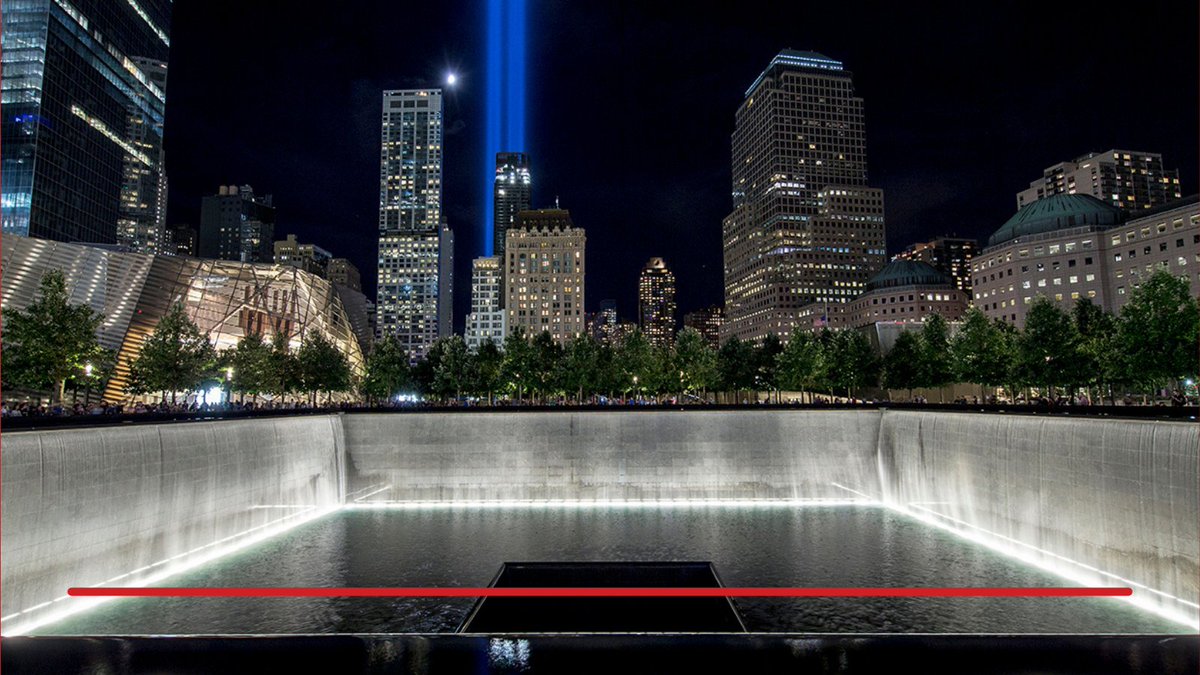 Today we reflect on the 20th anniversary of #September11-- the magnitude of the lives lost is incomprehensible. Our hearts are with the families forever changed