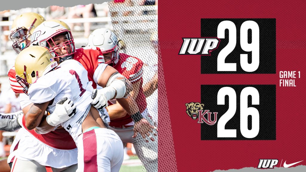 IUP Football tweet media