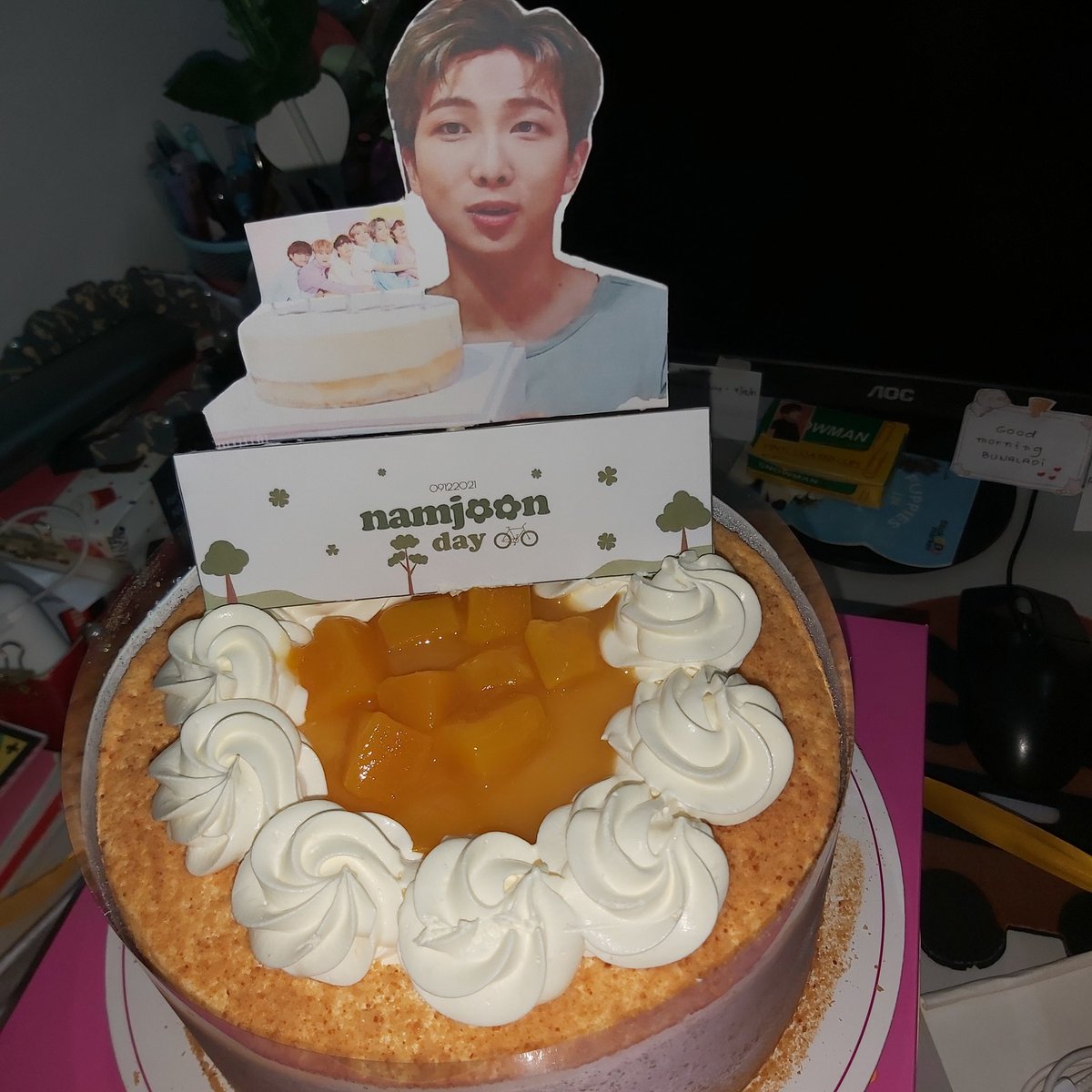 AAndulog's tweet photo. #HappyNamjoonDay
Happy birthday to our best leader in the world Kim Namjoon!we just wanna say thanks for inspiring the whole world to love ourselves no matter what,who,&amp; where we are💜
We purple you 💜
Be happy, Be healthy as always 
We PH Army loves you so much!!🤗💜🎂 https://t.co/RGxXQE2VyJ