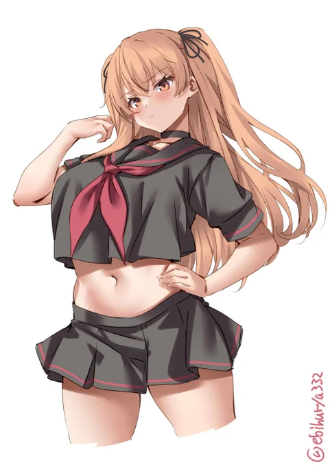 #艦これ版深夜の真剣お絵描き60分一本勝負
#艦これ版真剣お絵描き60分一本勝負_20210911
すみません 9分オーバーです 