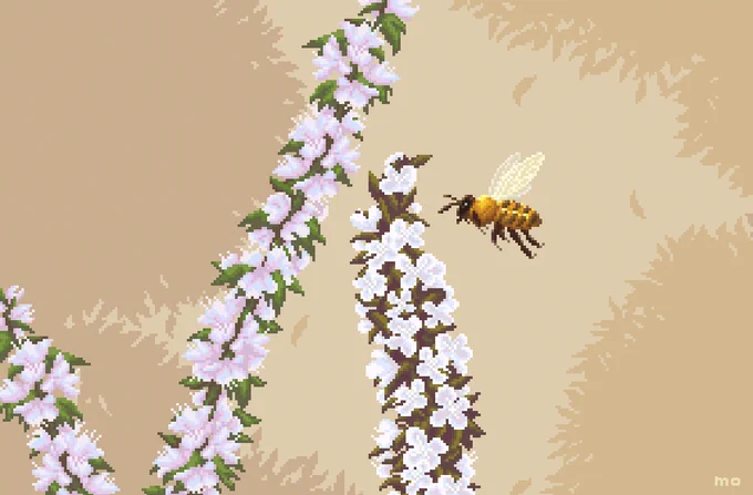 #repostday 

🌼☕️🌿🐝🏙️🌊🌹✨

#pixelart 