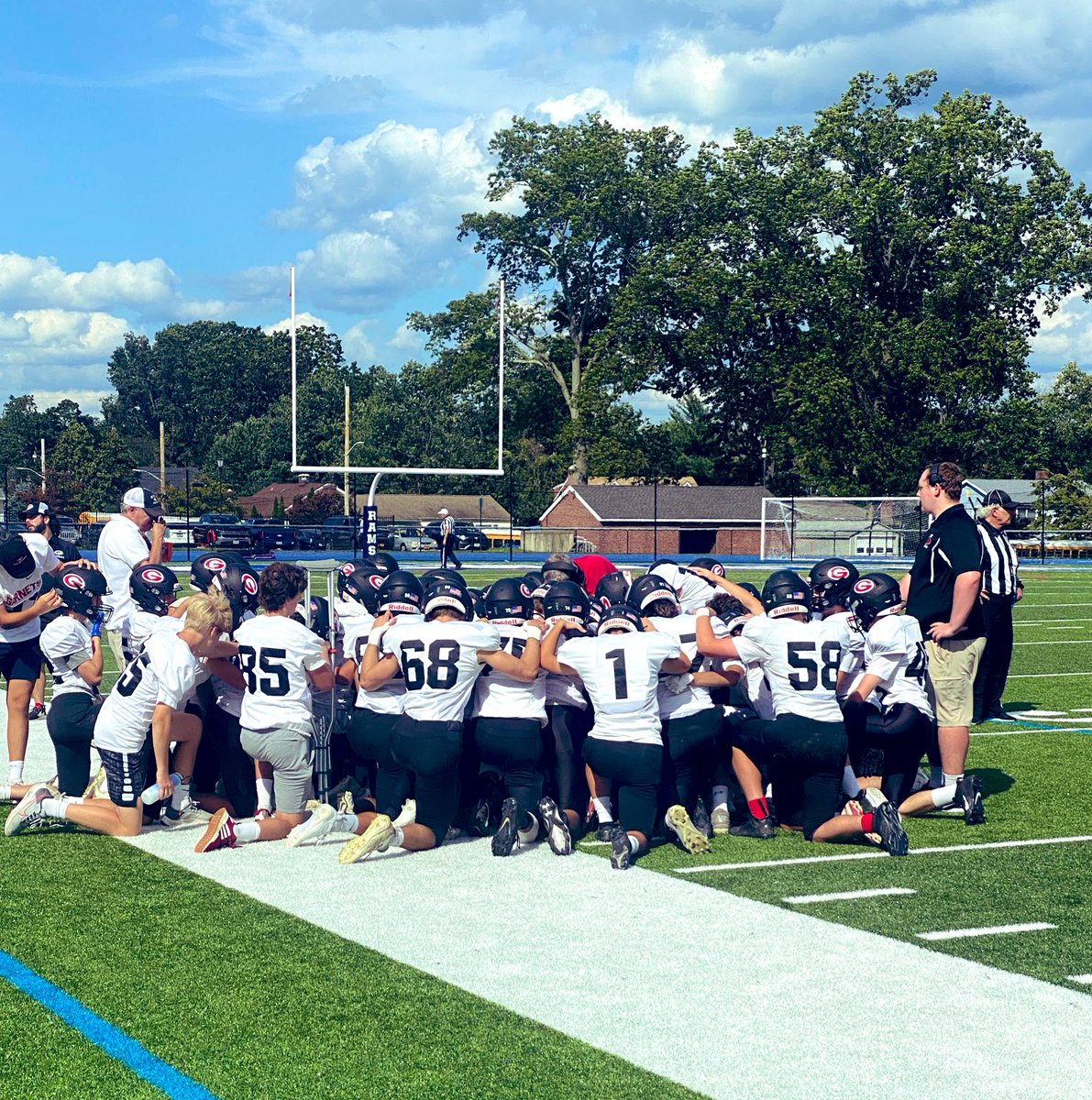 Thank you to Port Chester for being such supportive neighbors! We were grateful to play “home” on your beautiful field. Everyone was so helpful and accommodating!! ❤️🤍🖤 <a href="/PortChesterUFSD/">Port Chester School District</a>