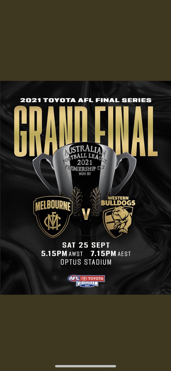 debsgodess19's tweet photo. I hope The Demons get up #carndees # your team remind me of us in 2017 @Richmond_FC @Tigers_of_Old @ForeverYellowa1 💛🖤💛🖤💛🖤#all Victorian GF in Perth go figure ?! https://t.co/U9VvojYzAz