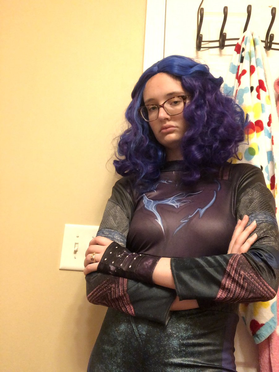 When u finally get that mal wig #Descendants3 <a href="/descendants/">Descendants</a>