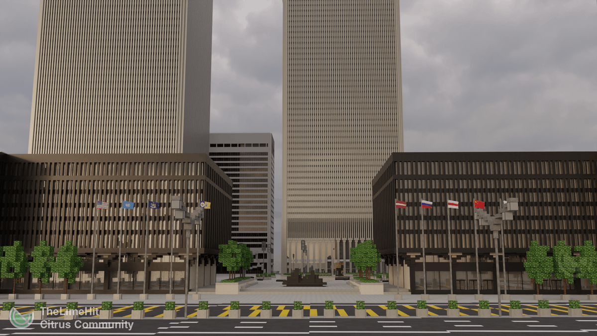 TheLimeHit's tweet photo. World Trade Center, New Limesville City.
Almost an exact 1:1 scale replica of the original #WorldTradeCenter, excluding some cosmetics on 7 WTC.
Spent 35h on it.
@PlanetMinecraft: https://t.co/vMP8YOlrQg
#Minecraft #Minecraftbuilds #NewYorkCity #art #architecture #photography https://t.co/NfXWlYQeTX