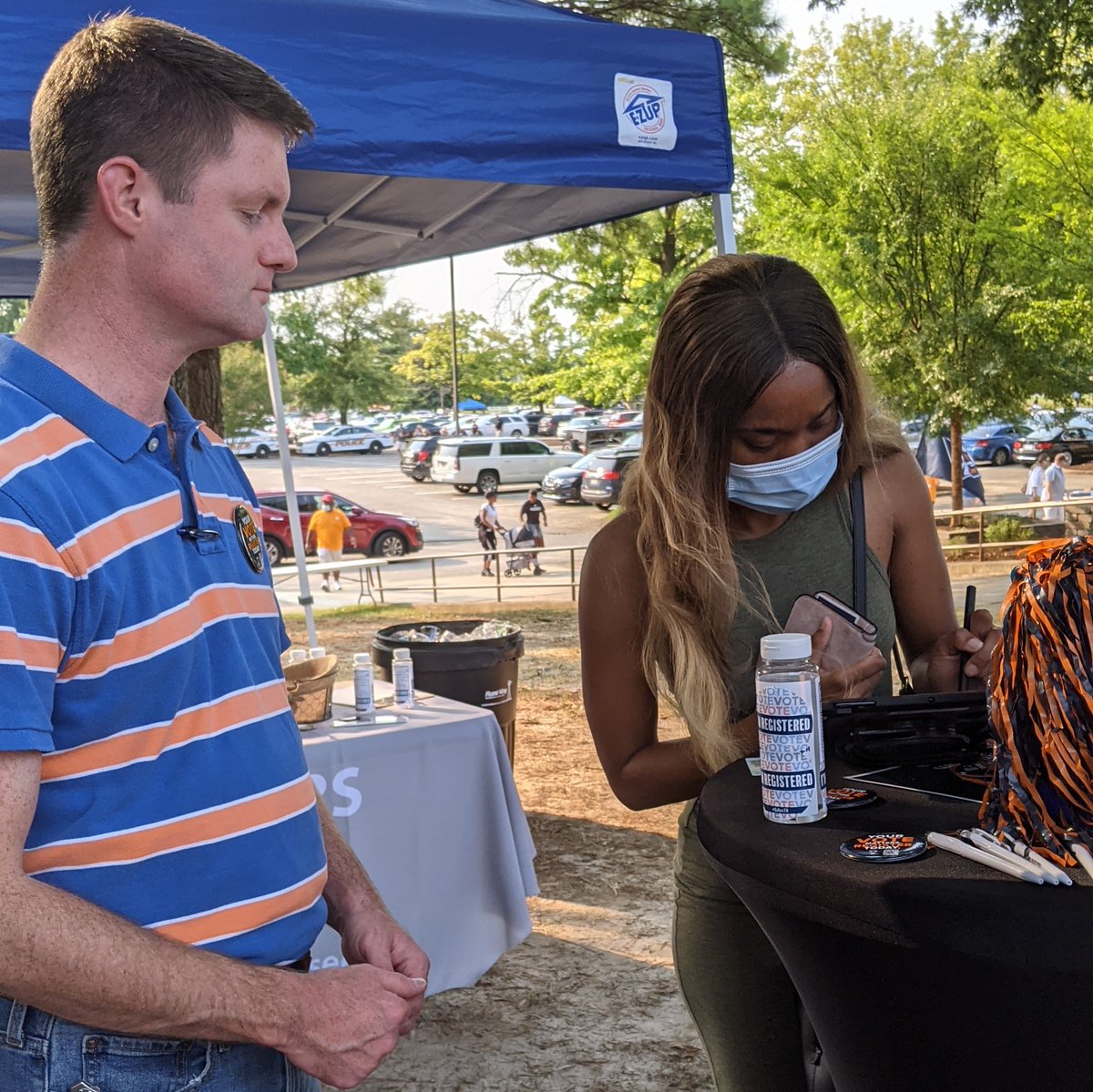 GoVoteWeakley's tweet photo. Glad to have @sectrehargett at @utmartin today promoting #NationalVoterRegistrationMonth. #GoVoteTN #GoVoteWeakley https://t.co/nh9UAPldys