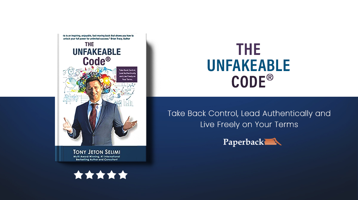 HunchPress's tweet photo. A compelling read - The Unfakeable Code: Take Back Control, Lead Authentically and Live Freely on Your Terms. #theprinciplesoflife @TheUnfakeable @tonyjselimi https://t.co/1SEsyBXImU https://t.co/rL7T0HfdyZ