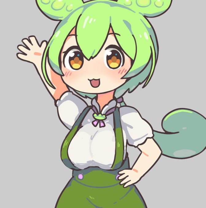 ずんだもちを盛るなど 