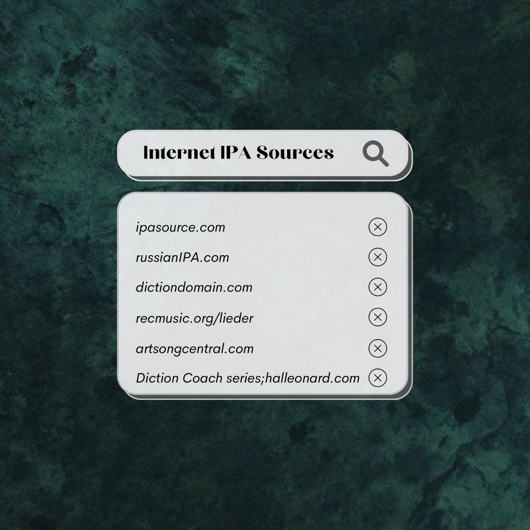 UnitedInOpera's tweet image. ✨ I P A ✨

Today we share our favorite ways to work with IPA (the International Phonetic Alphabet!) 

Special shout-out to our UIO Professional Kirill Kuzmin (@kuzminpiano) for his creation of russianIPA.com, a website dedicated to the IPA of Russia’s most famous…