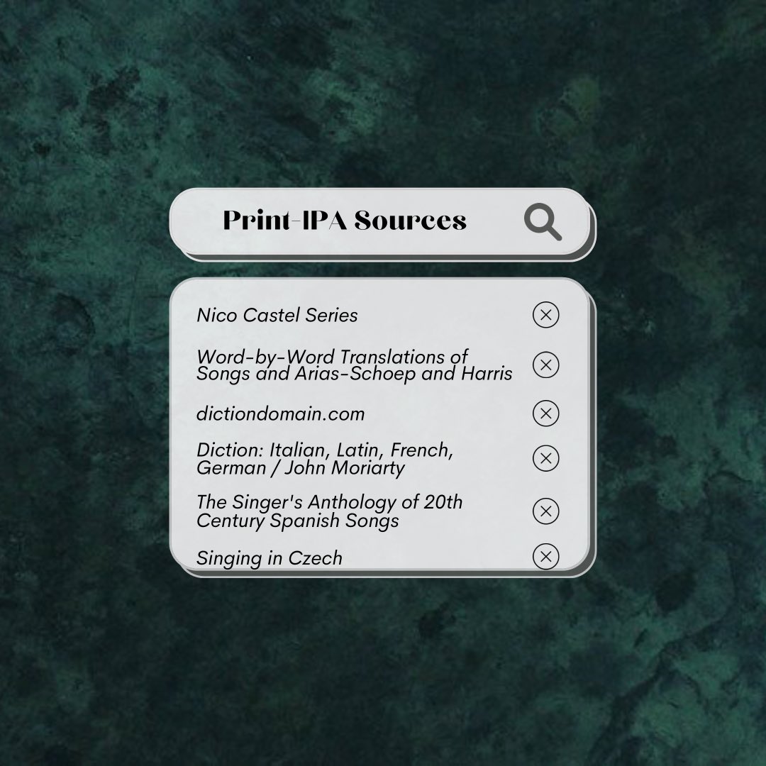 UnitedInOpera's tweet image. ✨ I P A ✨

Today we share our favorite ways to work with IPA (the International Phonetic Alphabet!) 

Special shout-out to our UIO Professional Kirill Kuzmin (@kuzminpiano) for his creation of russianIPA.com, a website dedicated to the IPA of Russia’s most famous…